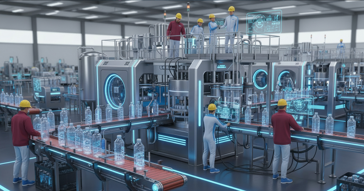 Guide to integrating new packaging machinery into existing lines, covering footprint constraints, safety, risk assessment, and multi-SKU ramp-up.