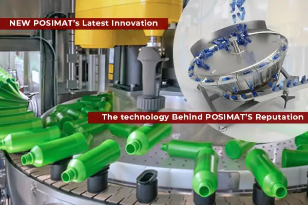 A new-generation robotic solution for flexible empty plastic bottle unscrambling with integrated puck handling and a proven rotary solution trusted world wide for over more than 40 years.